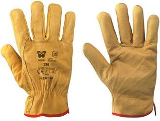 GUANTO FIORE BOVINO FELPATO TG.10