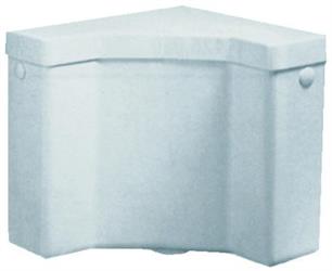 CASSETTE X WC  ANGOLO  PLASTICA