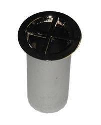 CESTELLO OTTONE CROMATO CON OR