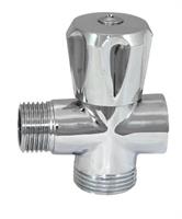 RUBINETTO 3 VIE ATT. LAVAT. 1/2X3/4