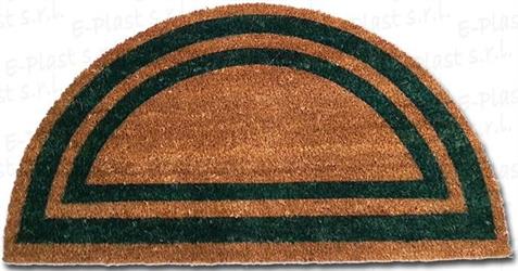 ZERBINO COCCO SEMILUNA CM.40X75 VERDE