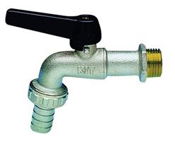 RUBINETTO SFERA P.GOMMA 3.4 LEVA NERA