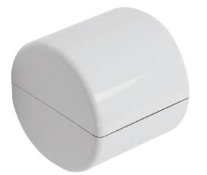 PORTA ROTOLO CHIUSO ABS BIANCO ECO