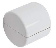 PORTA ROTOLO CHIUSO ABS BIANCO ECO