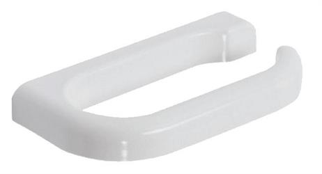 PORTA ROTOLO APERTO ABS BIANCO ECO