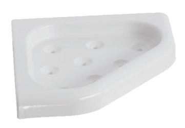 ANGOLARE DOCCIA ABS BIANCO ECO