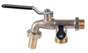 RUBINETTO PORTAGOMMA DOPPIO 1-2