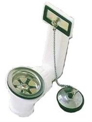 TROPPOPIENO PLASTICA PER LAVELLO INOX