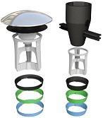 TAPPI A SCATTO CROMATI TAPPARELLO