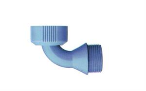 PIPA CON GHIERA GIREVOLE M 3.4 - F 3.4