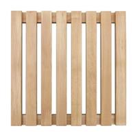 PEDANE LEGNO FAGGIO PER DOCCE CM.60X60