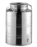 CONTEN.ACCIAIO INOX PRED.RUBINET.LT 25