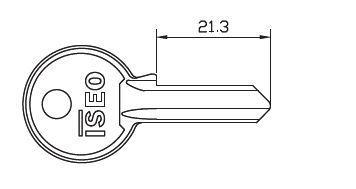 CHIAVI LUCCHETTI ADITUS 20 3 SP PI SX
