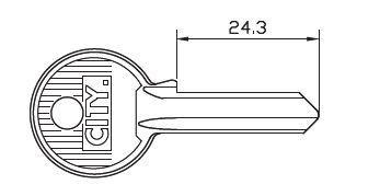 CHIAVI ADITUS 30 4SP PI SX CITY-ISEO