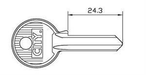 CHIAVI ADITUS 30 4SP PI SX CITY-ISEO