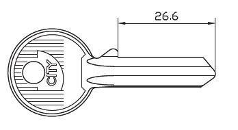 6652 ADITUS CHIAVI GR.GRA.SX 5SP CITY