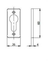 BORCHIA NYLON CIL.SAGOMATO