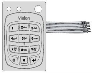 TASTIERA DGT VISION 1.07114.16.0