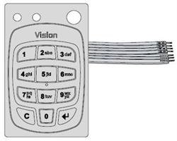 TASTIERA DGT VISION 1.07114.16.0