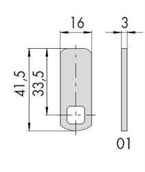 CATENACCIO ACCIAIO NIC. 1.06412.01.0