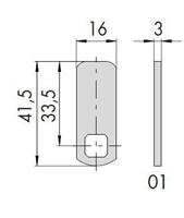 CATENACCIO ACCIAIO NIC. 1.06412.01.0