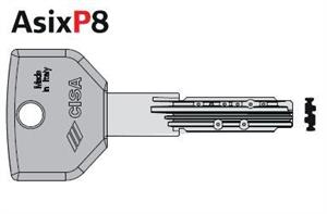 CHIAVE ASIX P8 1.00670.10.0