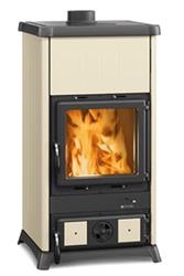 STUFA LEGNA FEDORA-STEEL KW8 PANNA