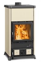 STUFA LEGNA FEDORA-STEEL KW8 PANNA