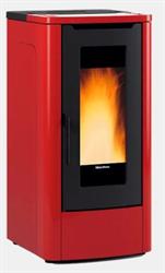STUFA PELLET TEOREMA 5.0 BORDEAUX KW10