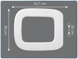 SEDILE COLATO MIA BIANCO DOLOMITE POLI