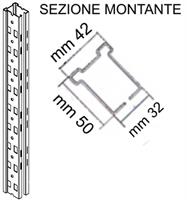 MONTANTE LB6 GRIGIO MM.H2495