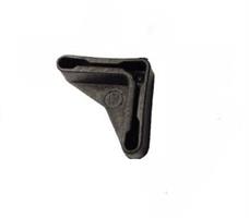 PIEDINO PVC NERO PER SCAFFALI