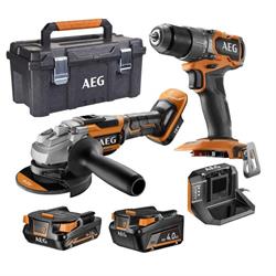 KIT TRAPANO PERC.+SMER.ANG.FR18-AG AEG