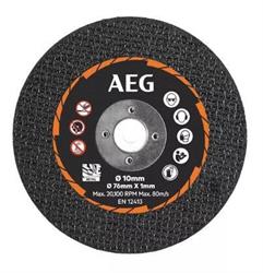 SET 5 PZ DISCHI TAGLIO 76 MM AEG