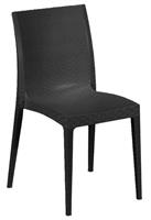 SEDIA MADAM ANTRACITE S/BRACCIOLI PLP