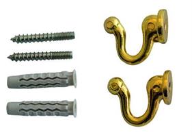 GANCIO TENDA MM 48 ORO BLISTER PZ 2