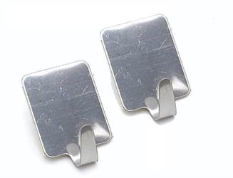 GANCI INOX 1 POSTO   2PZ