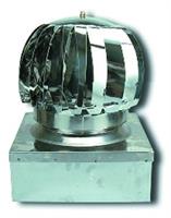 ASPIRAT.EOLICI A TURB.INOX304 CM 42X42