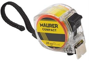 FLESSOMETRO MAURER COMPACT 5MT MM 25