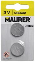BATTERIA MAURER A BOTTONE CR2032 PZ.2