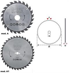 SEGHE CIRCOLARI WIDIA 300-F.30 DENT.72