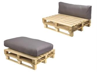 CUSCINO SCHIEN PALLET 120X80X15 GRIGIO