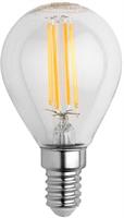 LAMPADA MINI GL.TRA.LED 4,5W C.FIL.E14