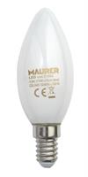 LAMPADA OLIVA MILKY LED 4,5W C.FIL.E14