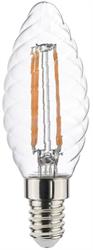 LAMPADA TORT.TRASP 4,5W C.FILAM.E14