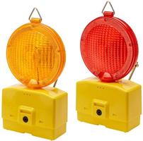 LAMPADA STRAD. 2 BATT. LUCE AMBRA LED