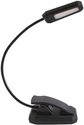 LAMPADA LED LETTURA C.CLIP RICAR.USB