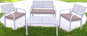 SET AULITE 2 POLTR.+1 SOFA+1 TAV.BIANC