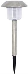 LAMPADA SOLARE DA GIARDINO INOX IP44