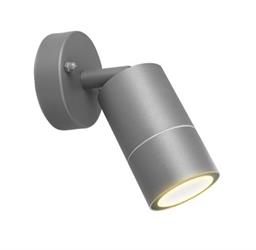 APPLIQUE GU10 PARETE IP44 COL.GRIGIO